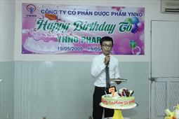 Bài thơ: " Chúc mừng sinh nhật Công ty Cổ phần Dược phẩm YNNO"